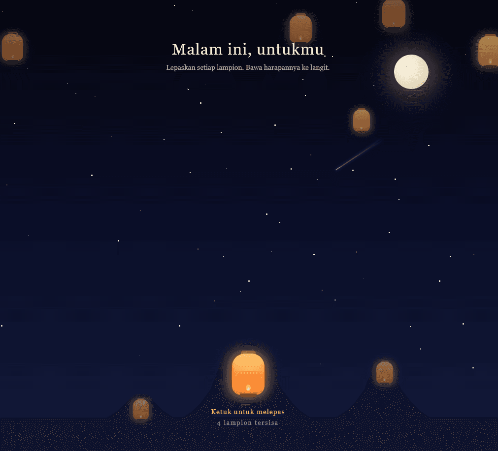 Lepas Lampion